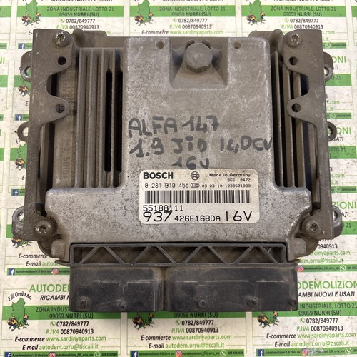 Centralina motore alfa romeo - motore,
