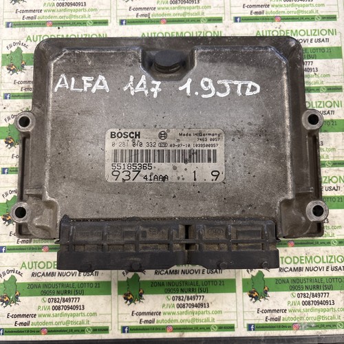 Centralina motore alfa romeo - motore,